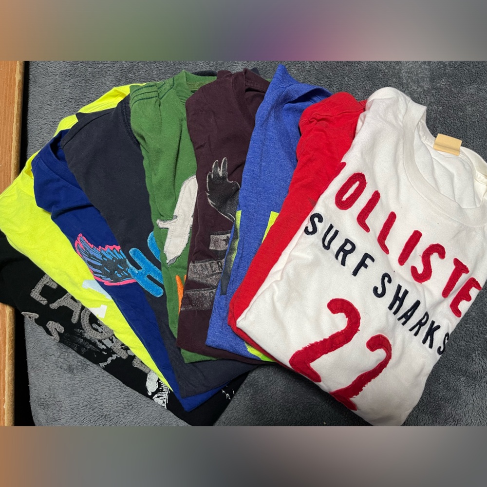 Holister/American Eagle/Aero Men’s Tee Lot
